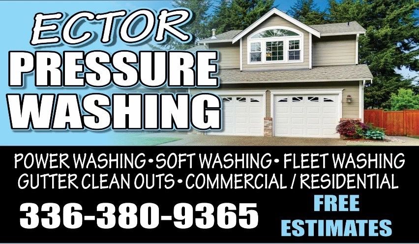 Ector Pressure Washing service vehicle